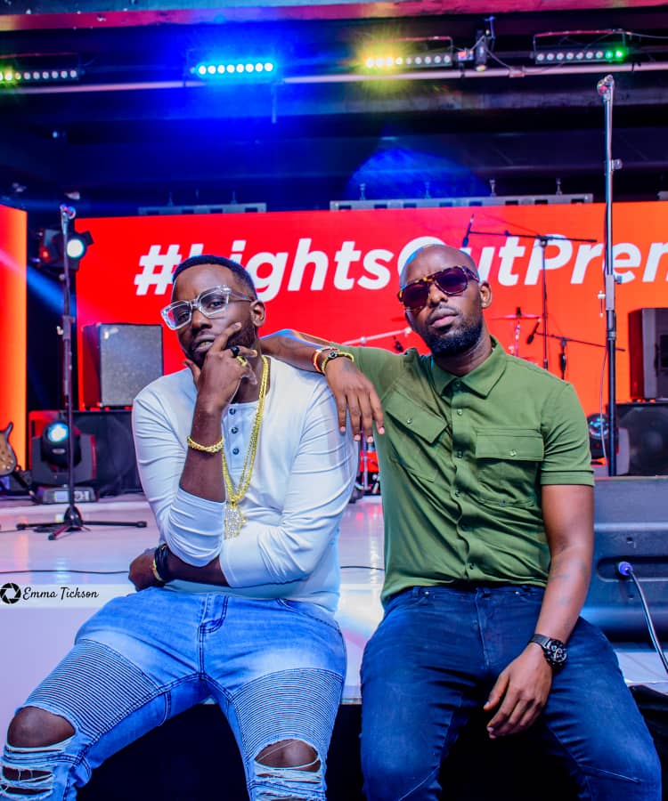 Watch Ruyonga perform at Lights Out film premeire – shares stage with Eddy Kenzo